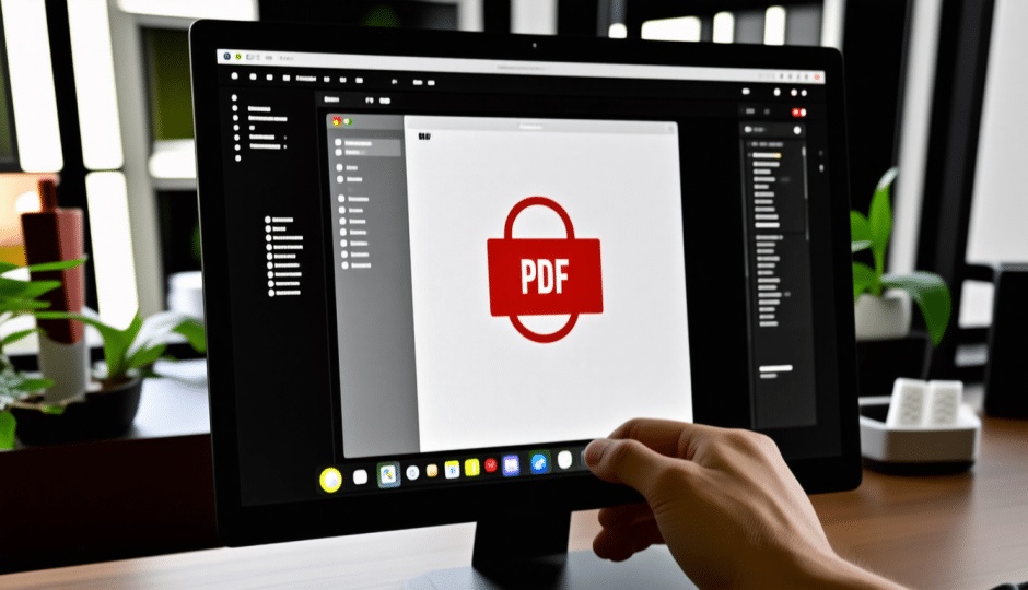 Ouvrir une session utilisateur dans un document PDF